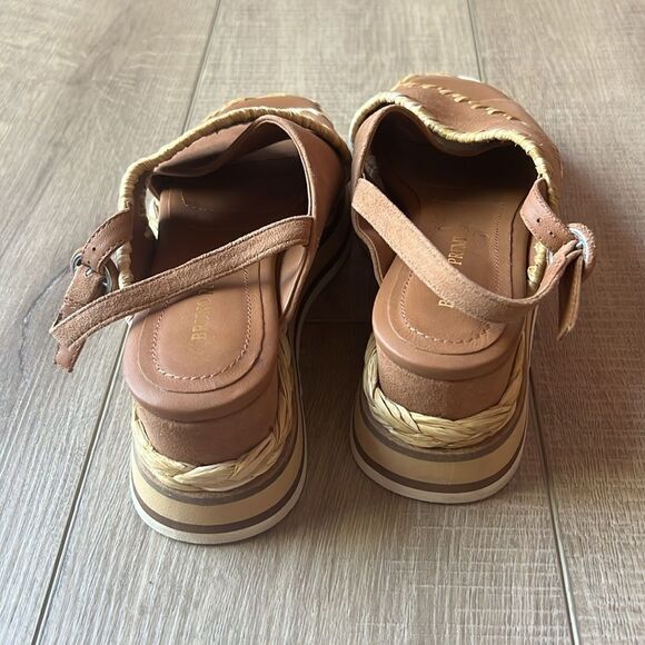 Anthropologie Bruno Premi Cross-Strap Platform Espadrille Sandals US 6 - Picture 4 of 12
